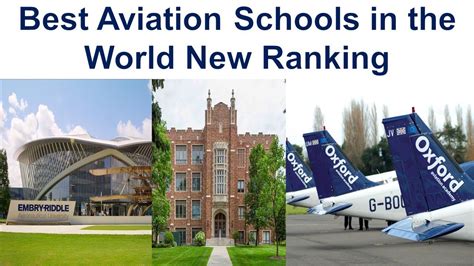 LIST: 8 of the Best Aeronautics Schools in the .